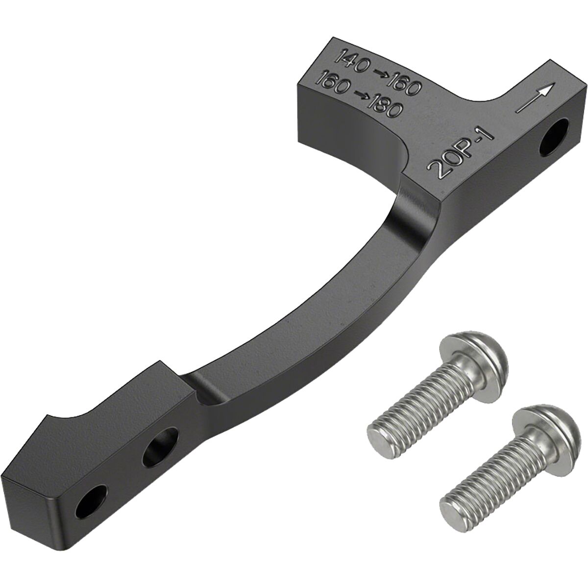 SRAM Post Mount Brake Adapter in Titanium - Size: 20mm/Post Mount 160/180mm