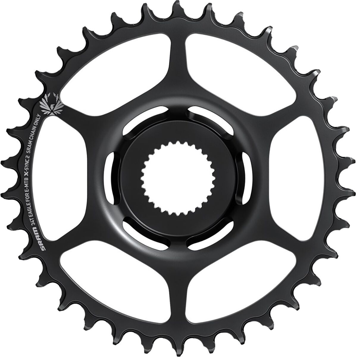 SRAM X-Sync 2 Sprocket For Bosch Motor in Black - Size: 16T