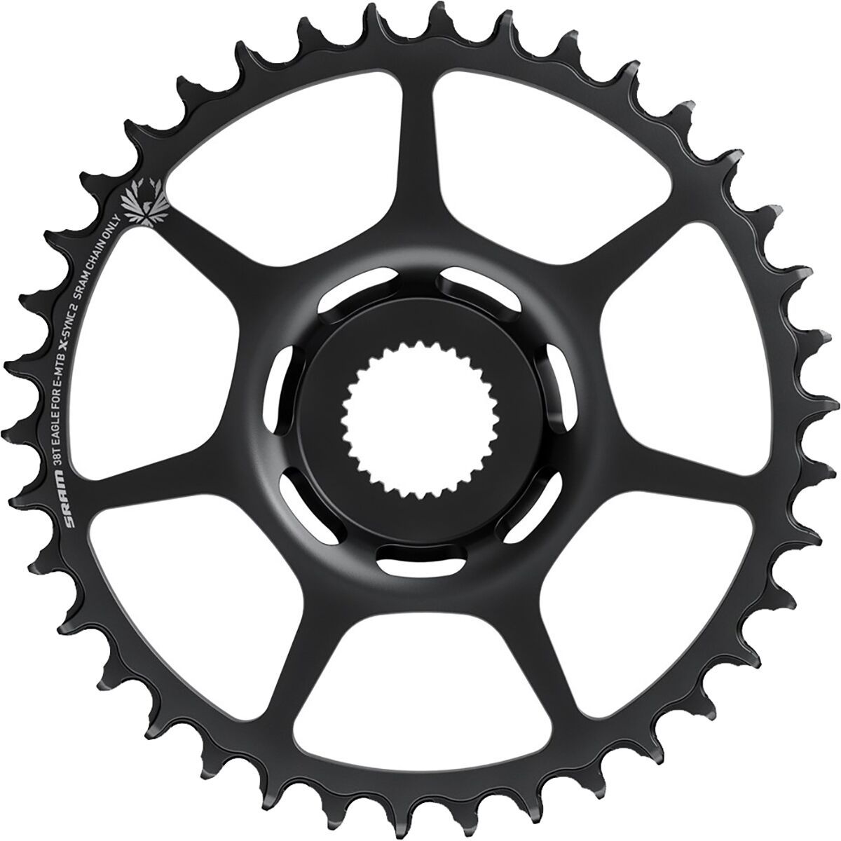 SRAM X-Sync 2 Sprocket For Gen4 Bosch Motor in Black - Size: 36T