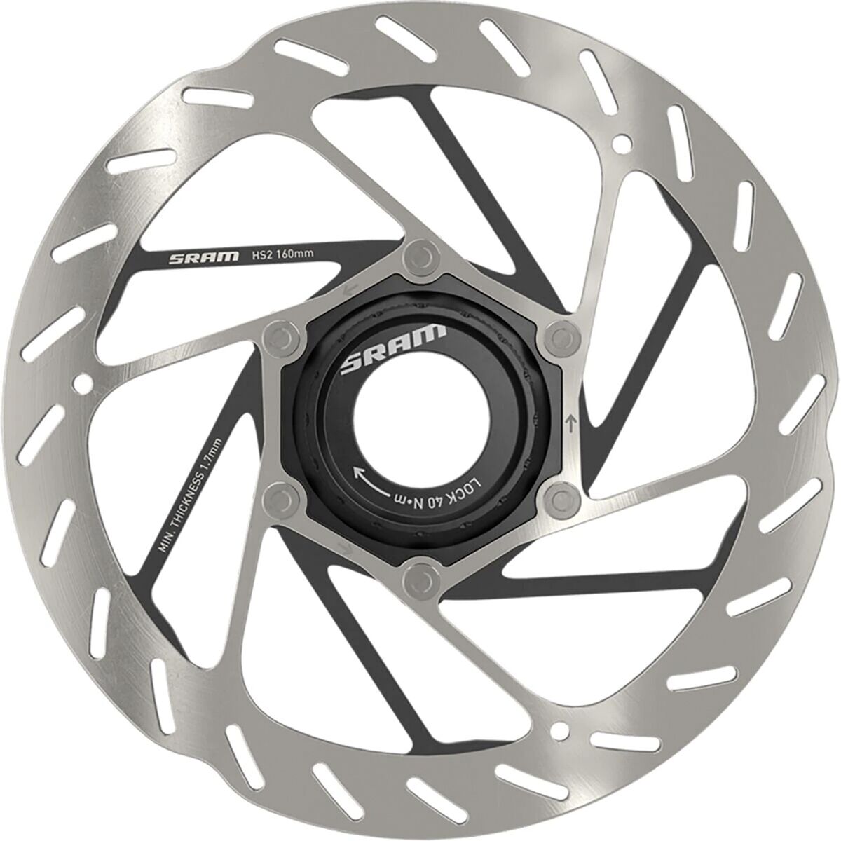 SRAM HS2 Rotor - Centerlock - Size: 200mm
