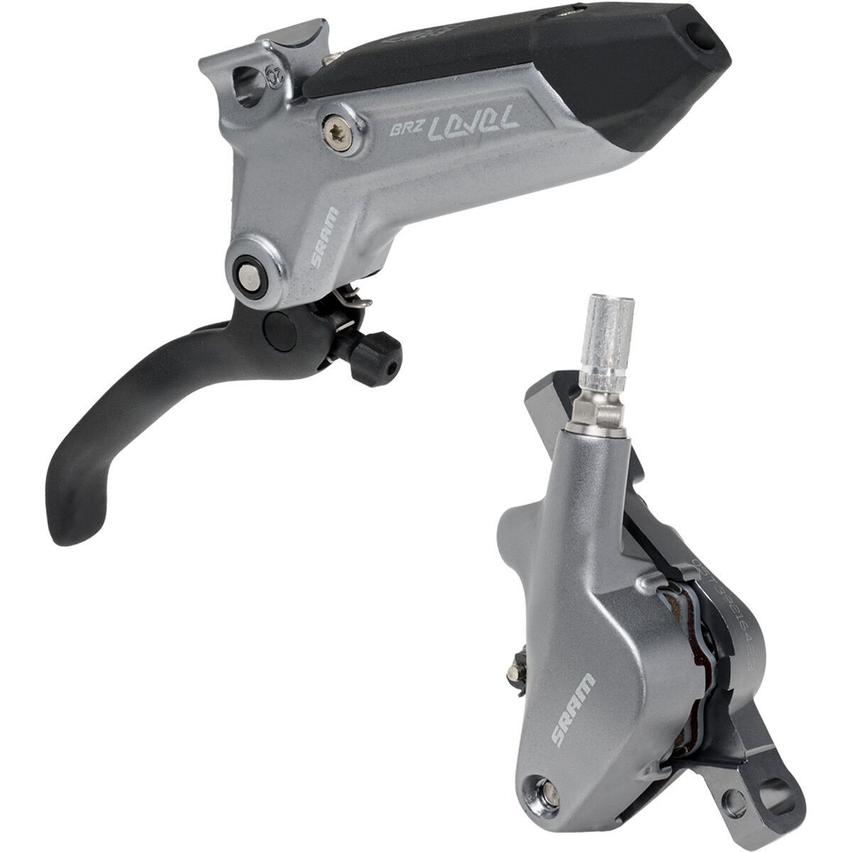 SRAM Level Bronze Stealth 2-Piston Disc Brake in Blast Dark Polar - Size: Right/Rear