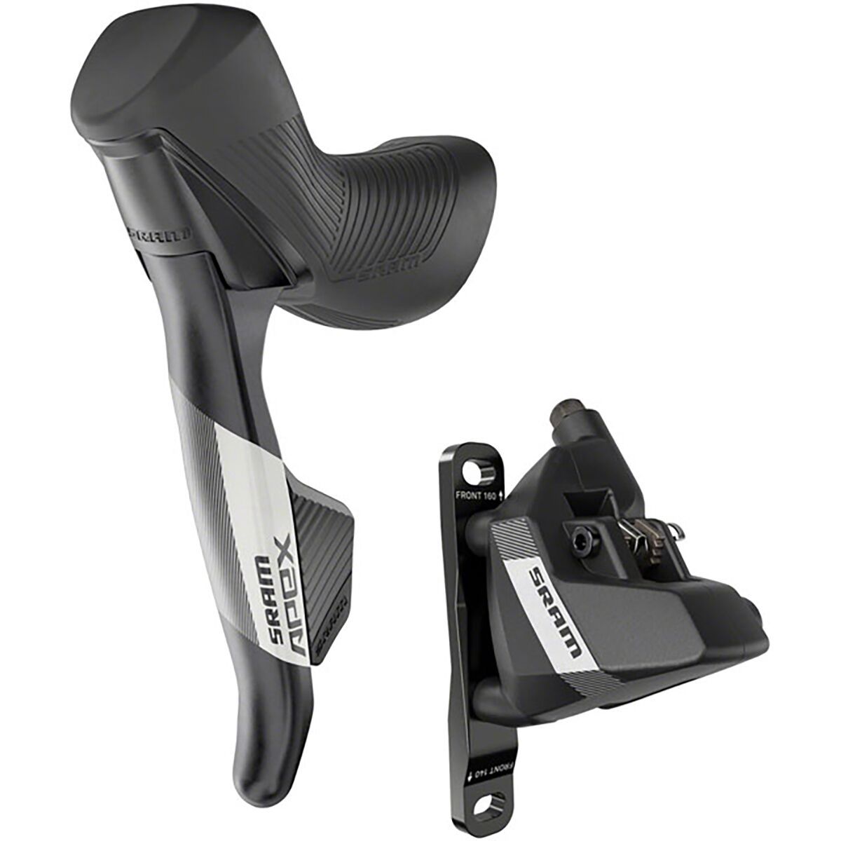 SRAM Apex AXS Shift/Brake System in Black - Size: Front/Flat Mount