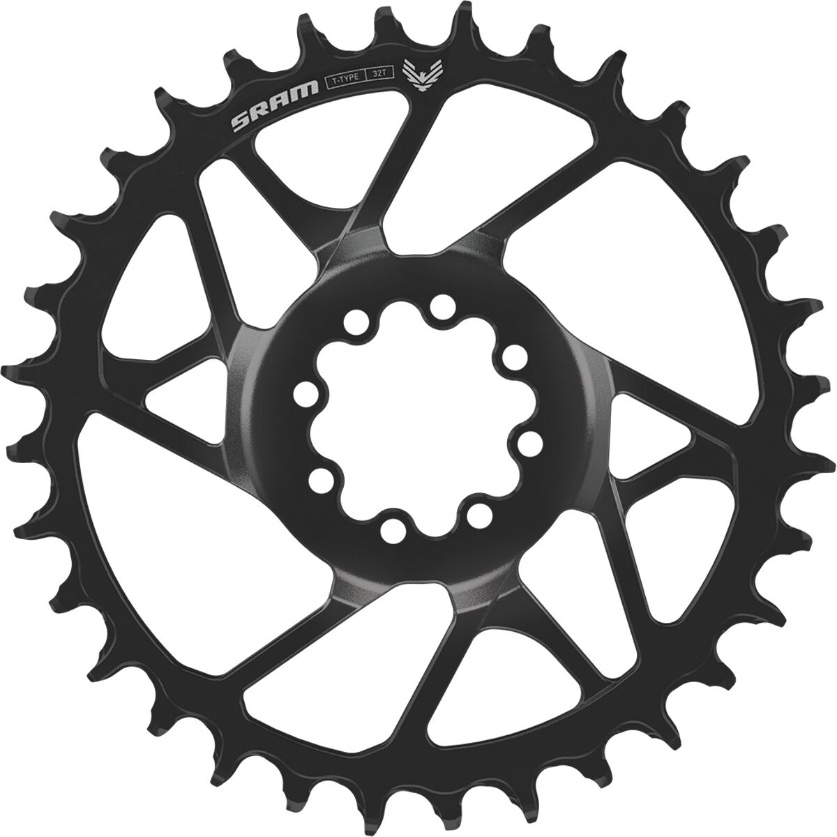 SRAM Eagle T-Type S1000 Steel Direct Mount Chainring in Black - Size: 34t/3mm Offset