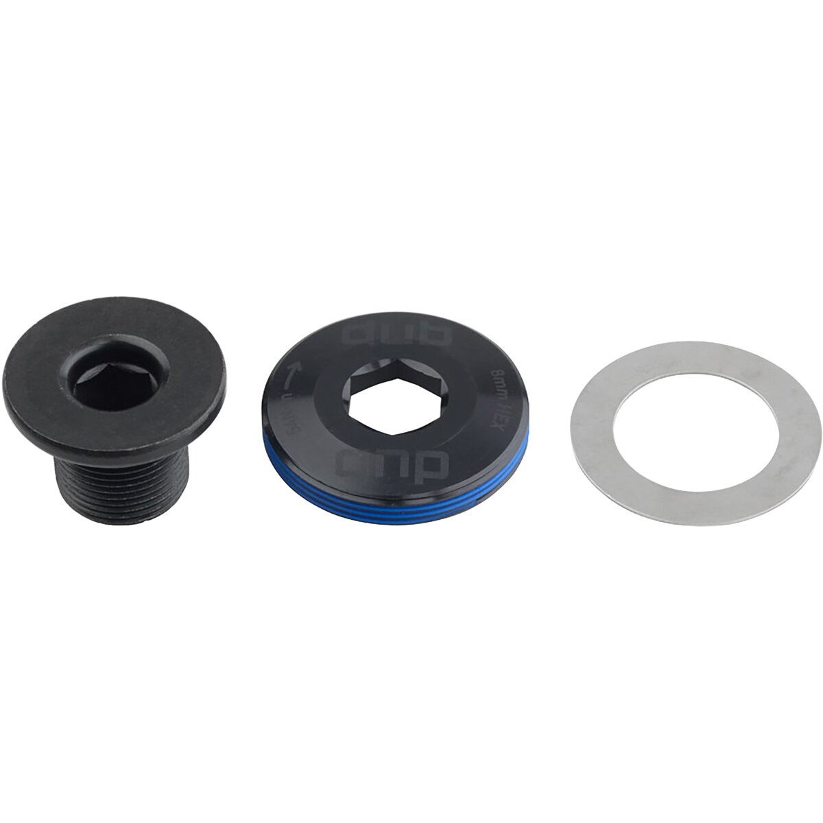SRAM Eagle 70 Self-Extracting Crank Arm Bolt Kit in Black - Size: M15/M30 Dub Steel