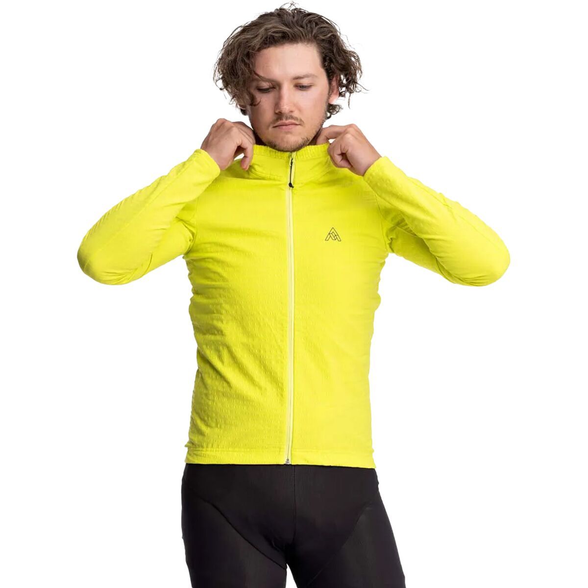 7mesh Industries Men's Seton Long-Sleeve Jersey in Zest - Size: XS