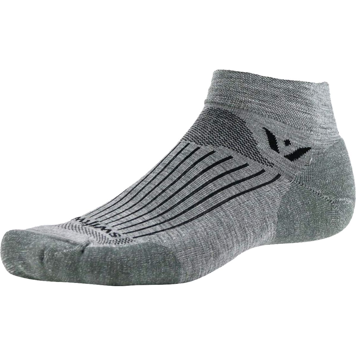 Swiftwick Pursuit Ankle Merino Sock in Heather - Size: XL