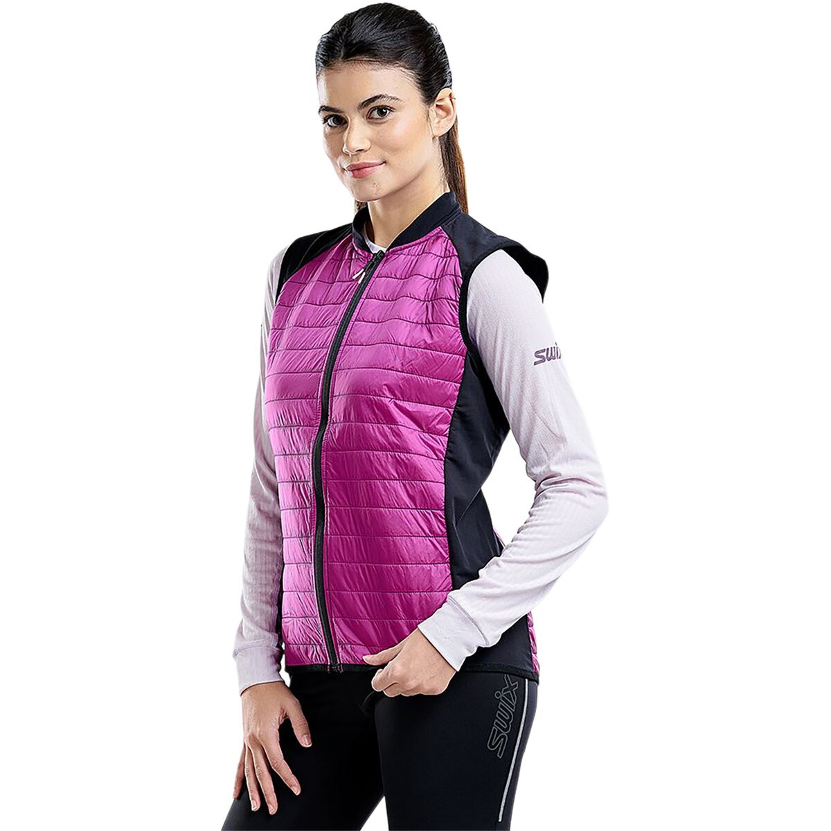 Swix Women's Navado Vest in Orchid - Size: Large