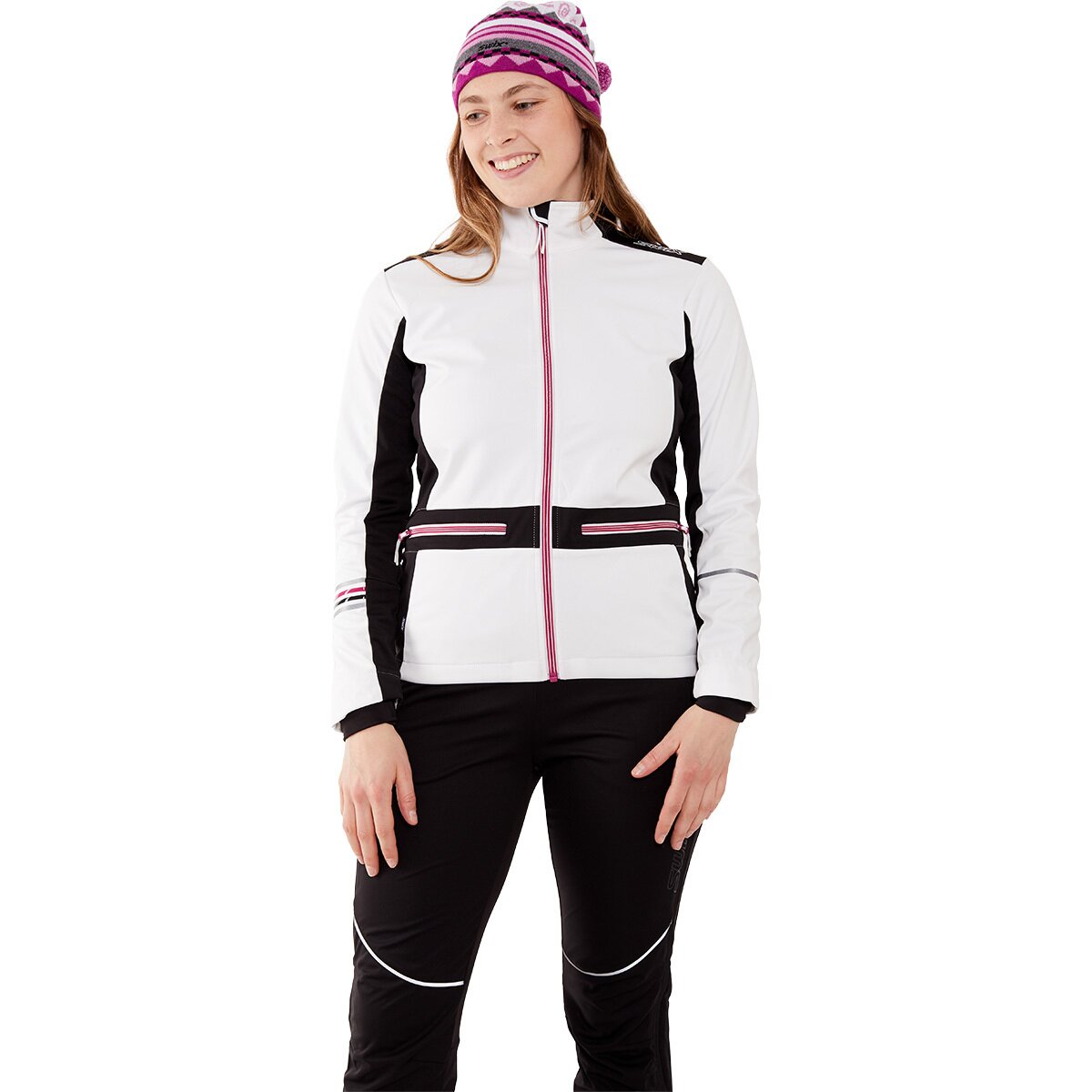 Swix Swix Women's Tokke Light Softshell Jacket in Snow White - Size: Medium - $107.97 at Steep and Cheap