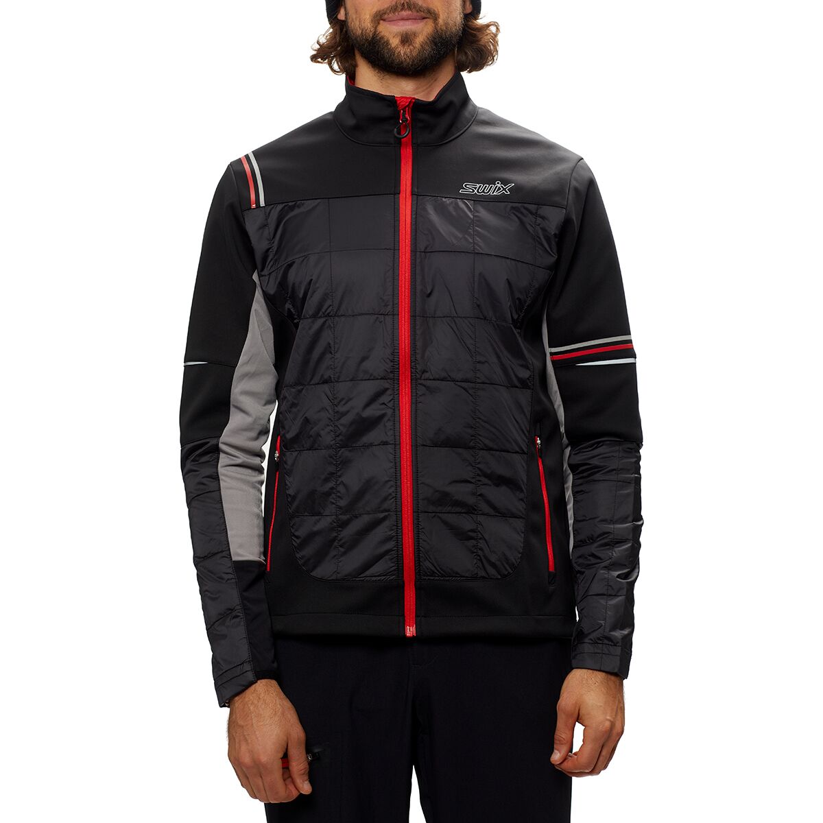Swix Swix Men's Navado Hybrid Jacket in Black - Size: Small - $64.73 at Steep and Cheap