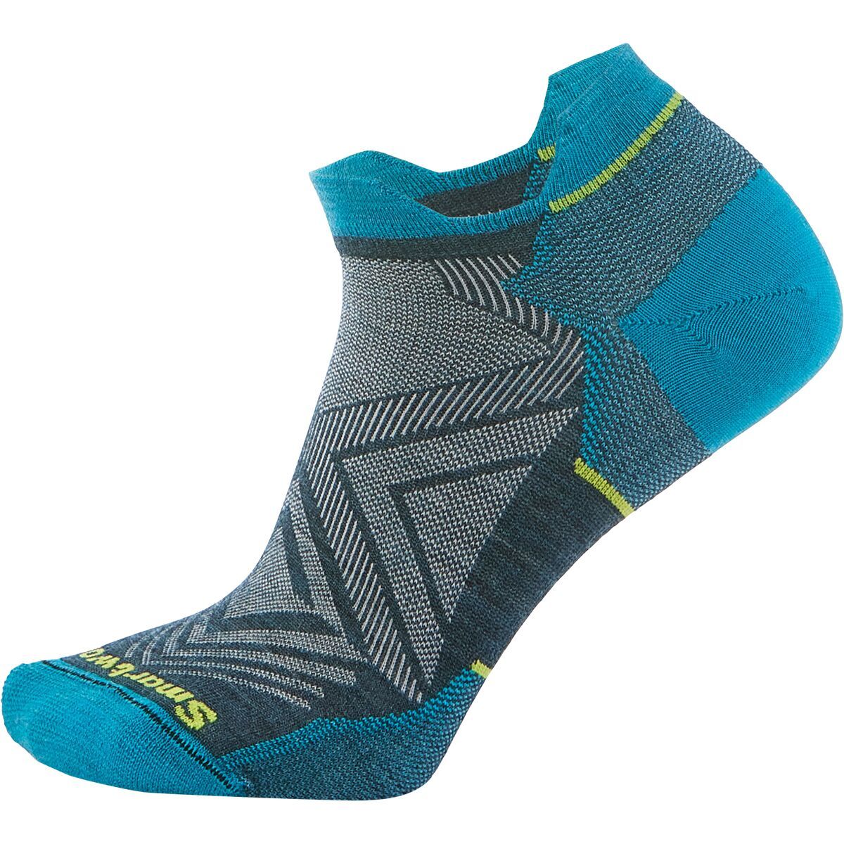 Smartwool Women's Run Zero Cushion Low Ankle Sock in Twilight Blue - Size: Small