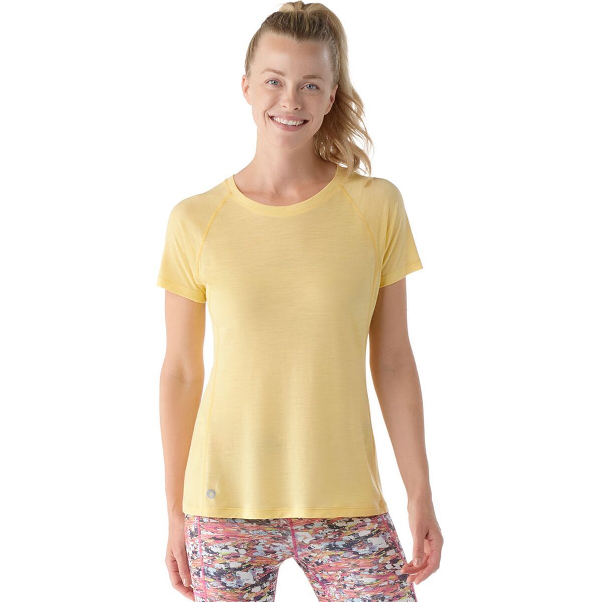 Smartwool Women's Merino Sport Ultralite Short-Sleeve Shirt in Pool Blue - Size: Large