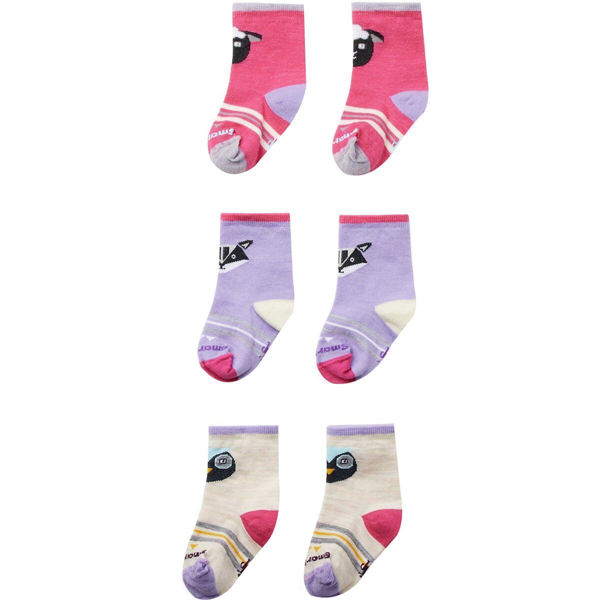 Smartwool Trio Sock - Toddlers' - Size: 3T