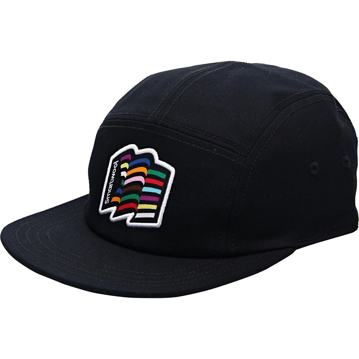 Smartwool 5 Panel Pride Hat in Black