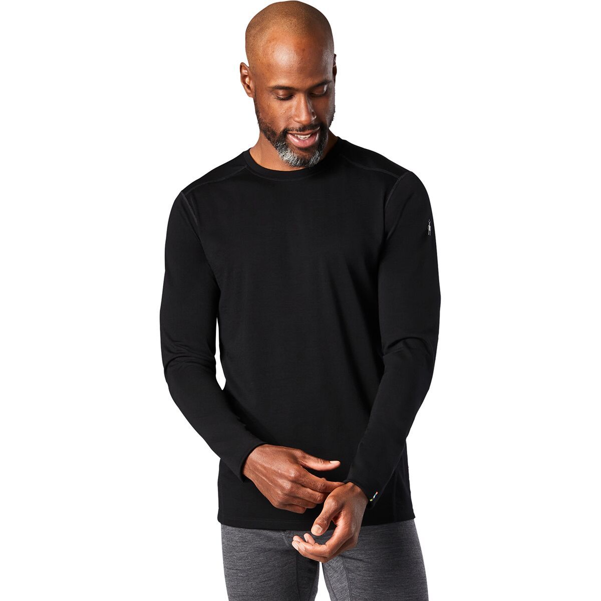 Smartwool Men's Classic All-Season Merino Base Layer in Twilight Blue Mountain - Size: XL