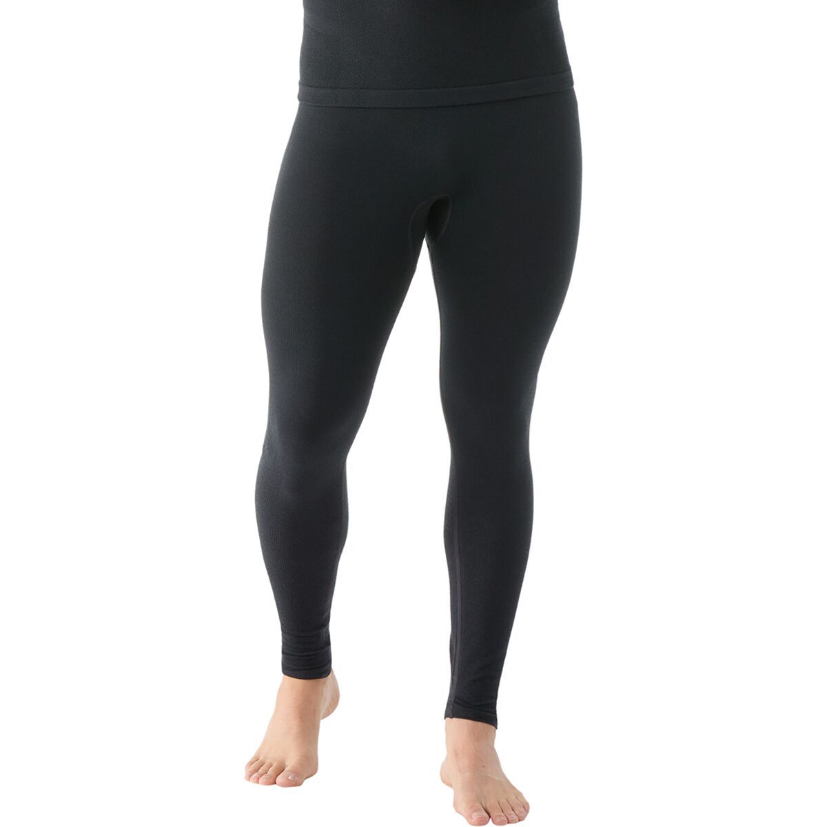 Smartwool Men's Intraknit Active Base Layer Bottom in Black / Charcoal - Size: Medium
