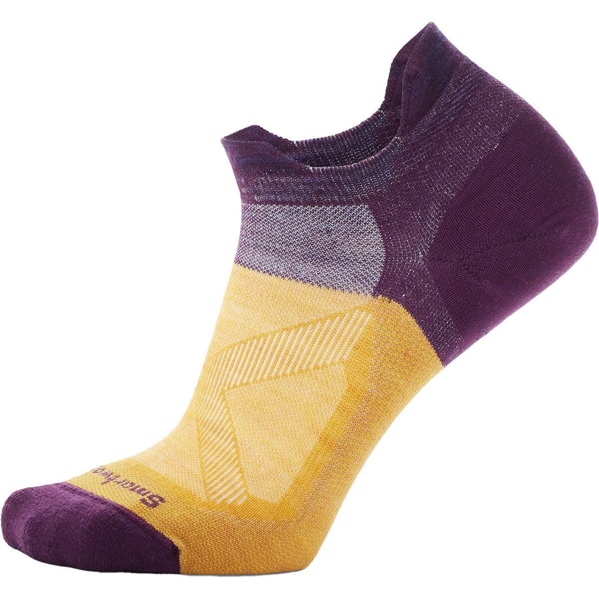 Smartwool Women's Bike Zero Cushion Low Ankle Socks in Purple Eclipse - Size: Small