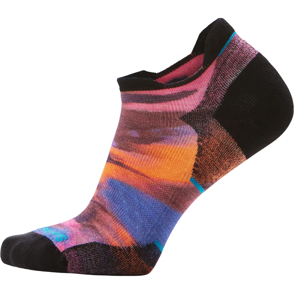 Smartwool Smartwool Women's Run Targeted Cushion Brushed Print Low Ankle Sock - Size: Medium - $12.35 at Steep and Cheap