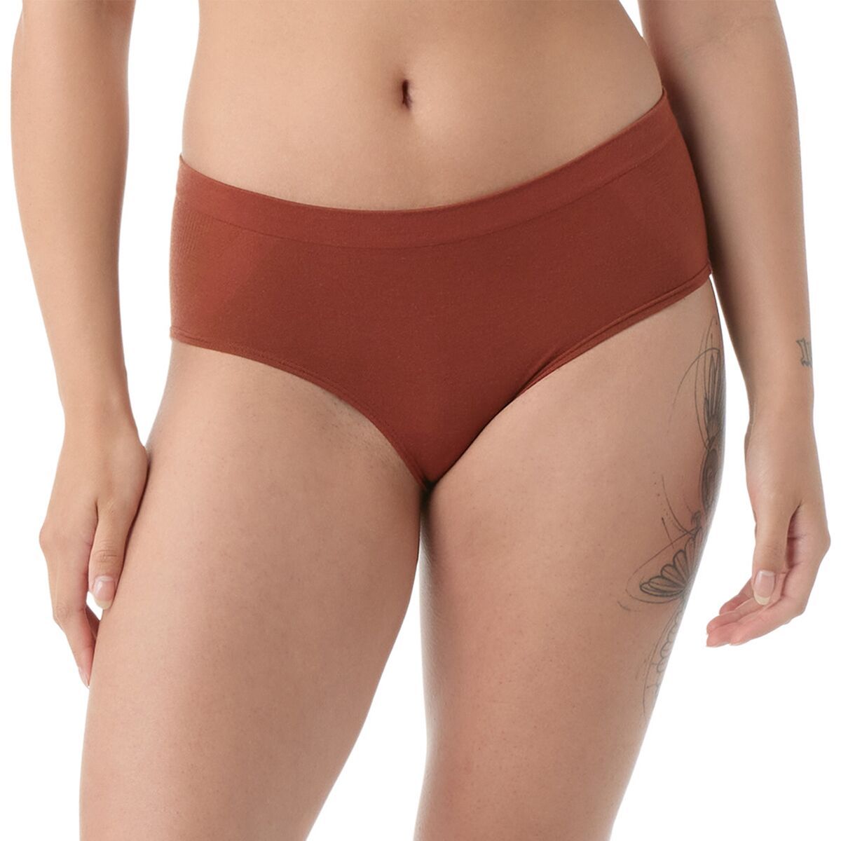Smartwool Women's Intraknit Hipster in Pecan Brown - Size: XS