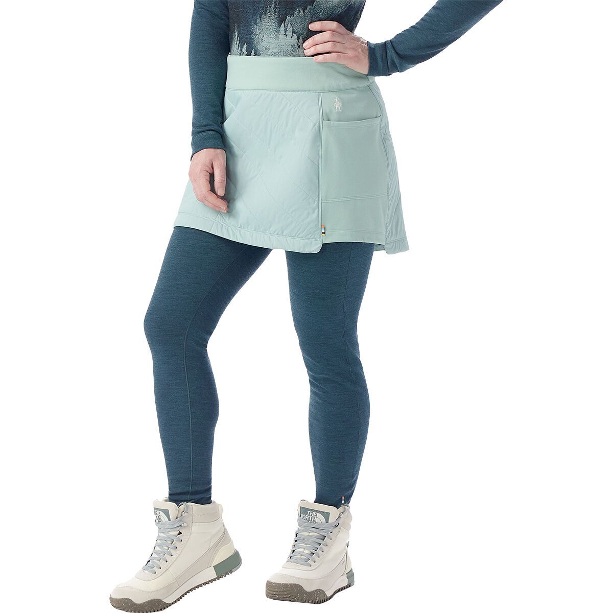 Smartwool Women's Smartloft Skirt in Arctic Green - Size: XL
