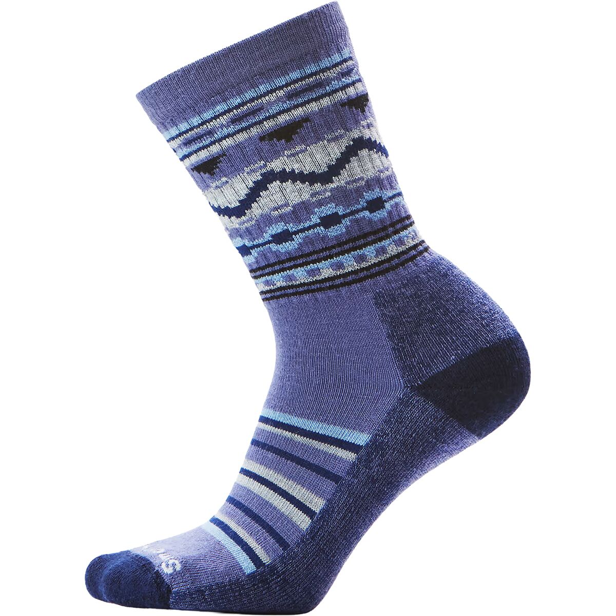 Smartwool Everyday Hudson Trail Crew Sock in Nightfall Blue - Size: XL