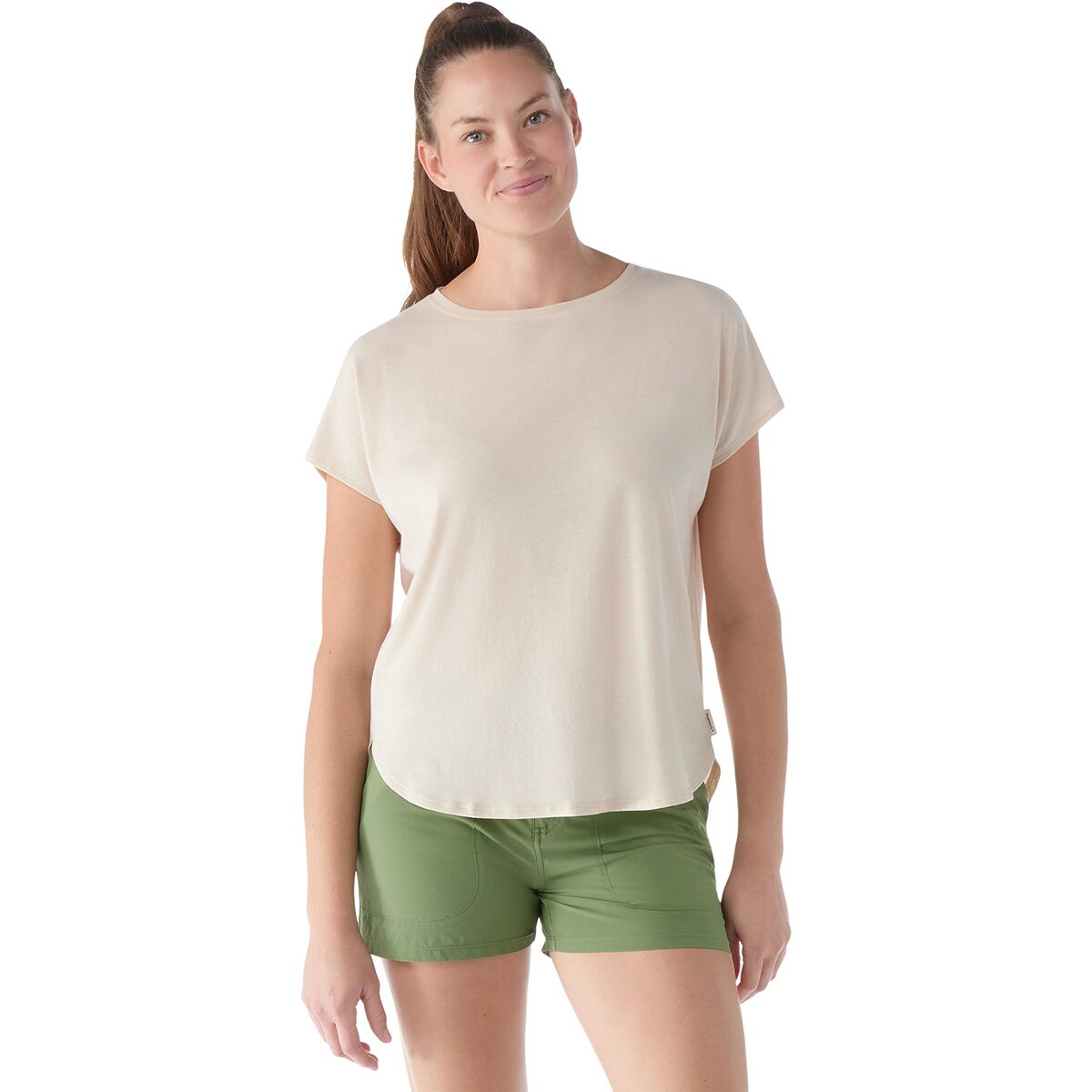 Smartwool Smartwool Women's Swing Top in Almond - Size: XS - $45.50 at Steep and Cheap