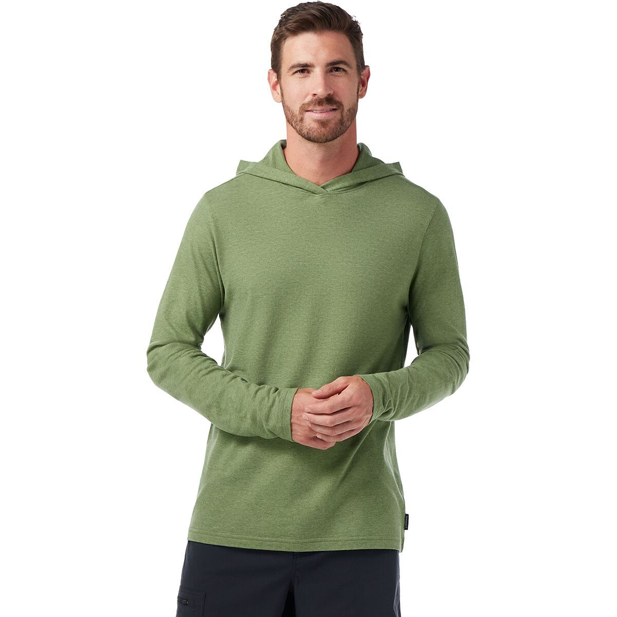 Smartwool Men's Hoodie in Fern Green - Size: Small