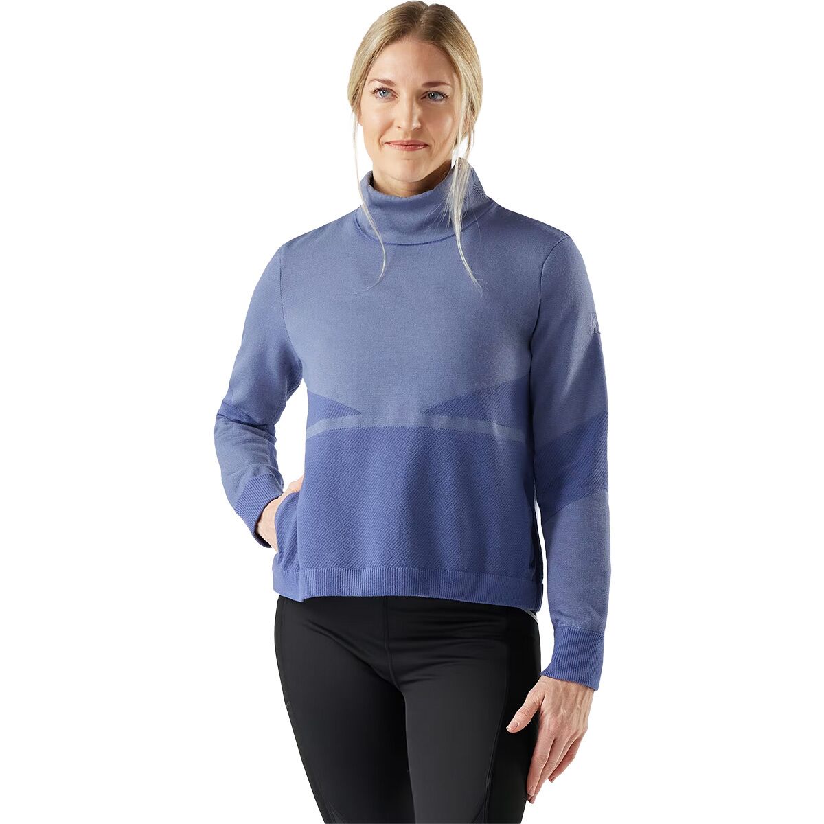 Smartwool Smartwool Women's Intraknit Alpine Pullover in Nightfall Blue - Size: XL - $132.00 at Steep and Cheap