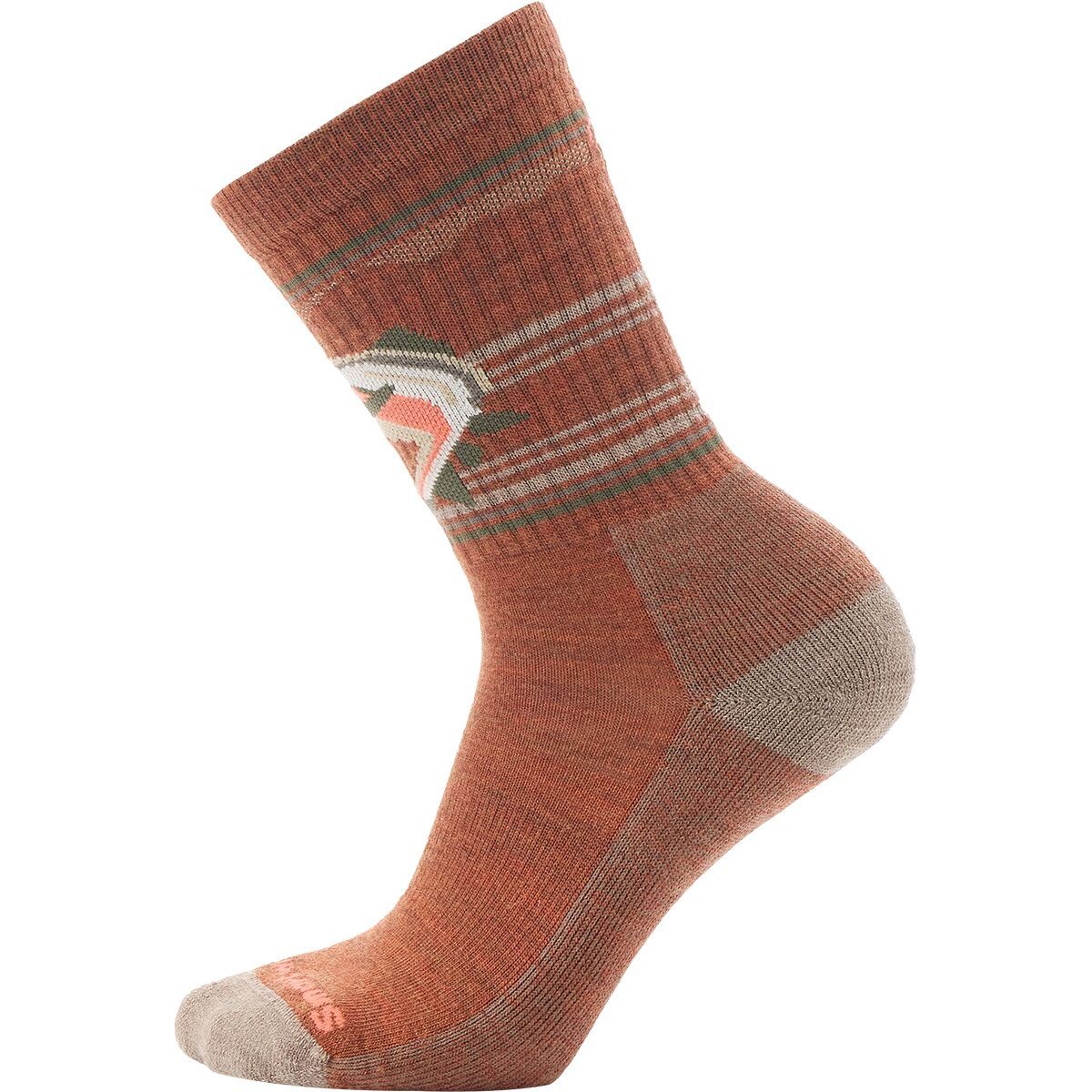 Smartwool Everyday Hookset Crew Sock in Pewter Blue - Size: XL