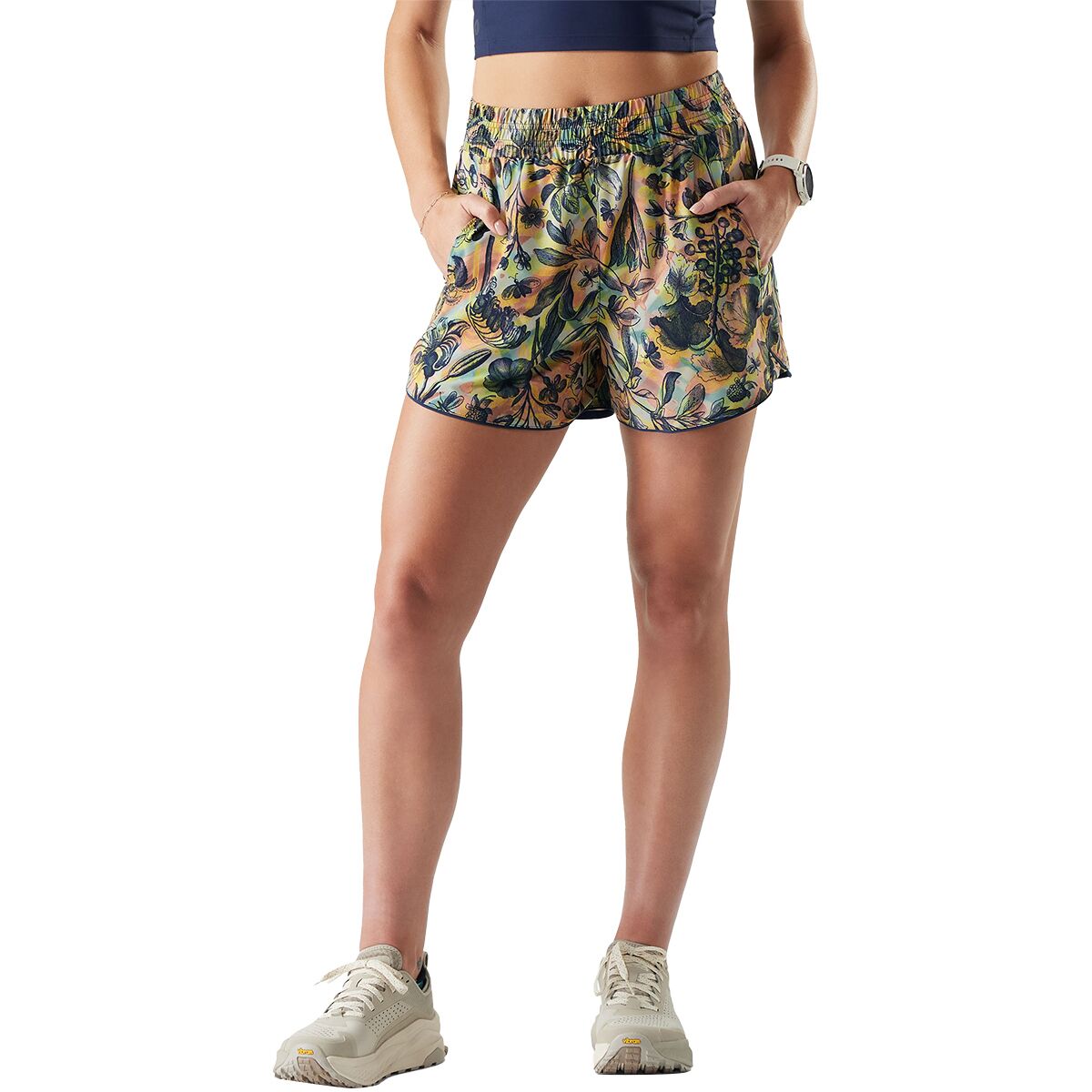 Smartwool Smartwool Women's Active Lined 3in Short in Multi Floral Party - Size: Medium - $42.00 at Steep and Cheap