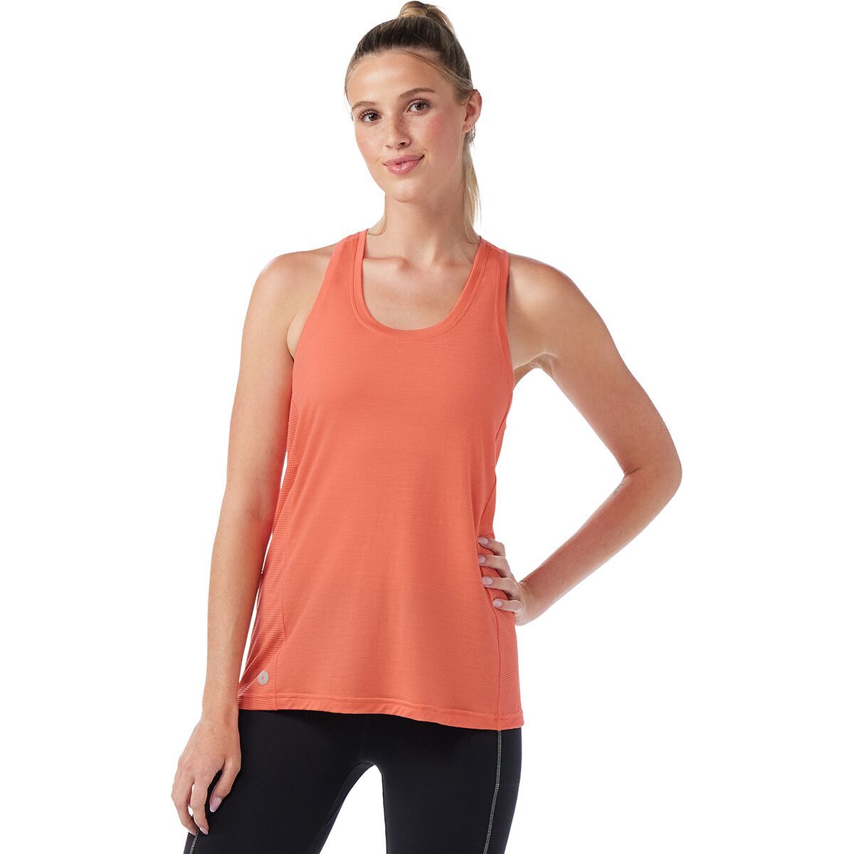 Smartwool Women's Active Mesh Racerback Tank Top in Zen Green - Size: Large