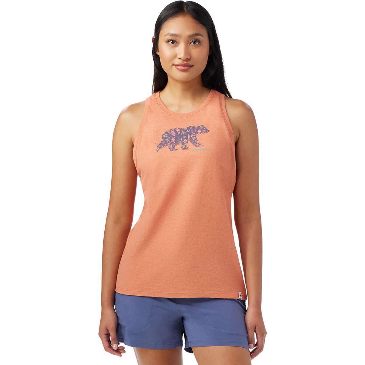 Smartwool Women's Osa Vega Graphic Tank Top in Terracotta - Size: Large
