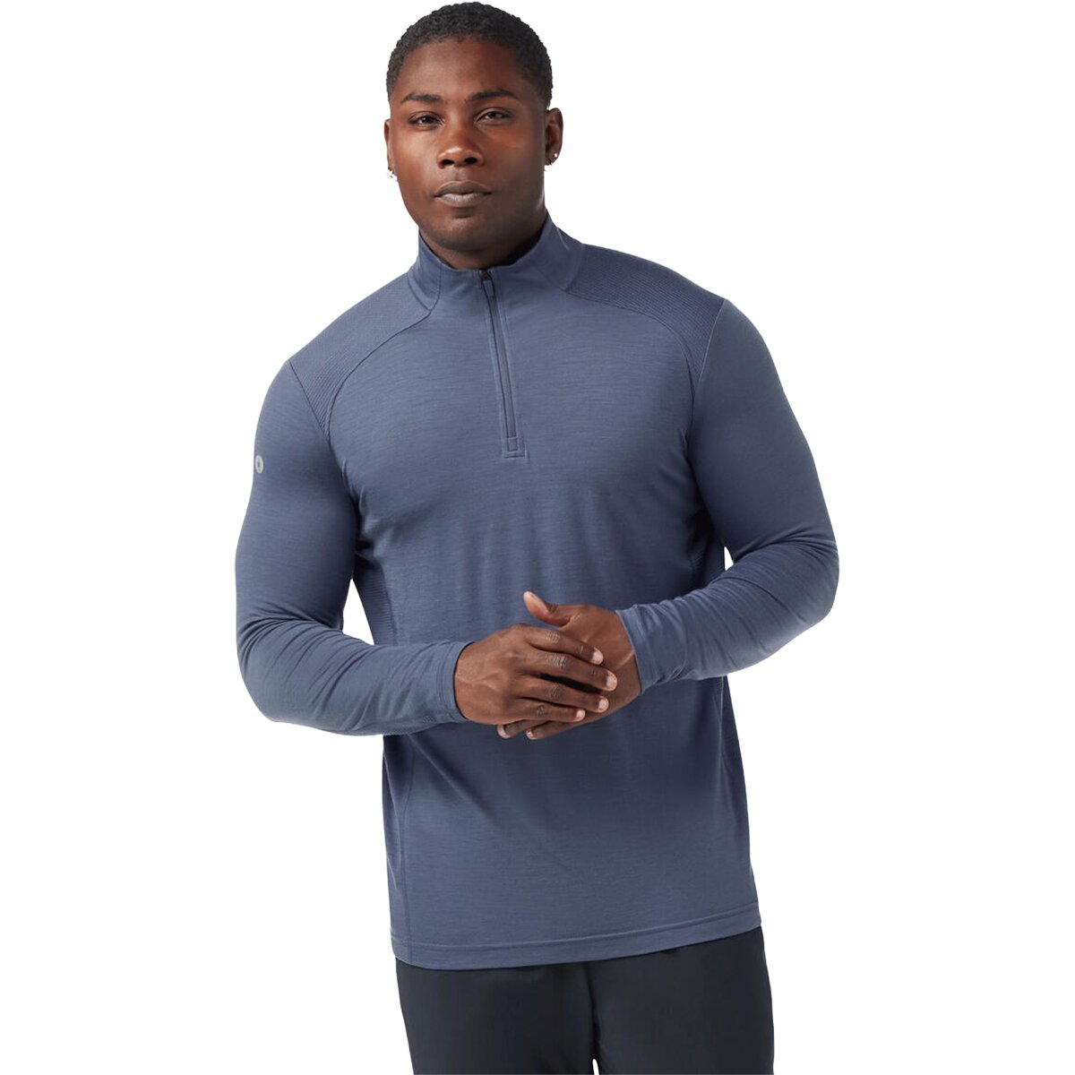 Smartwool Men's Active 1/4-Zip Top in Nightfall Blue - Size: XL