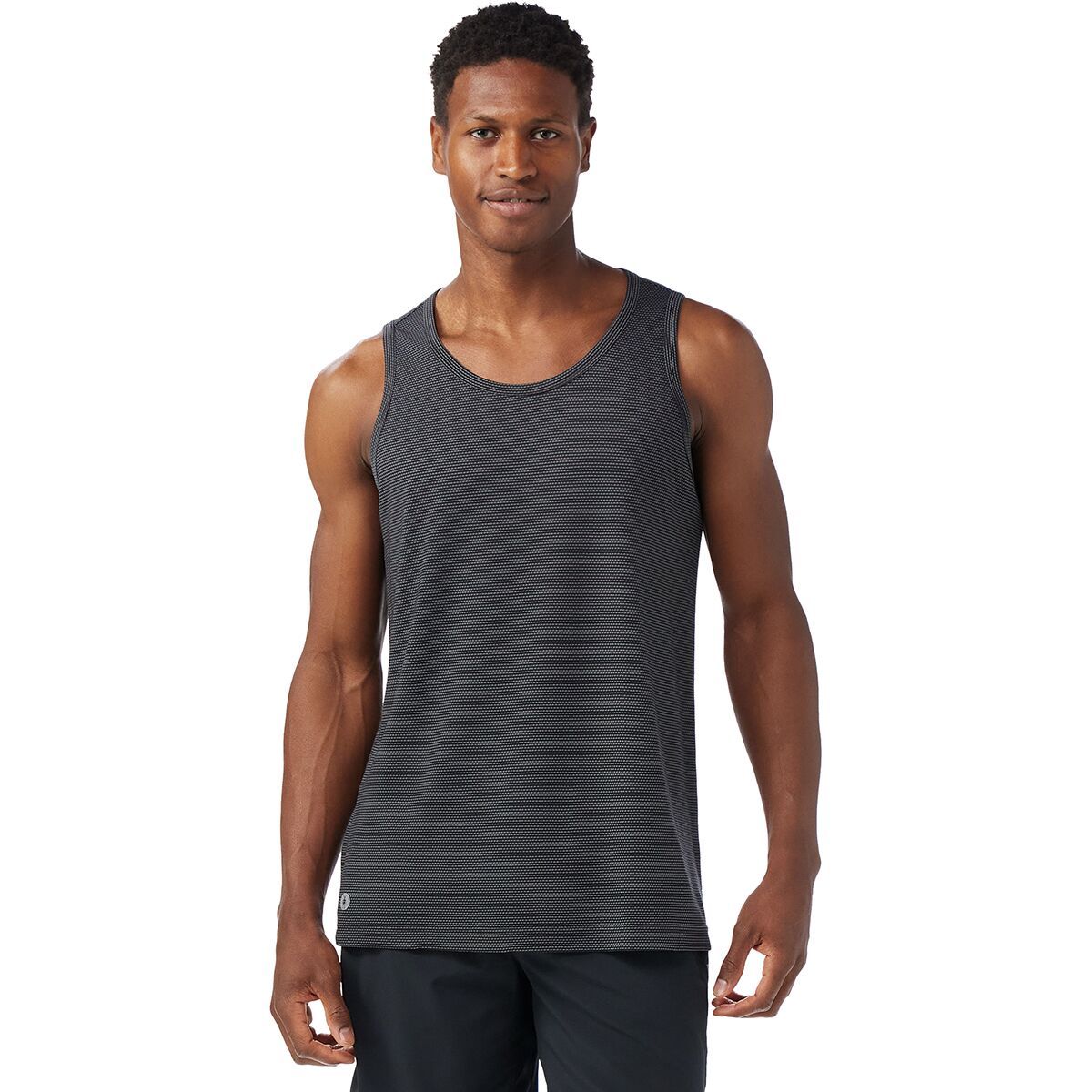 Smartwool Men's Active Mesh Tank Top in Black - Size: XL