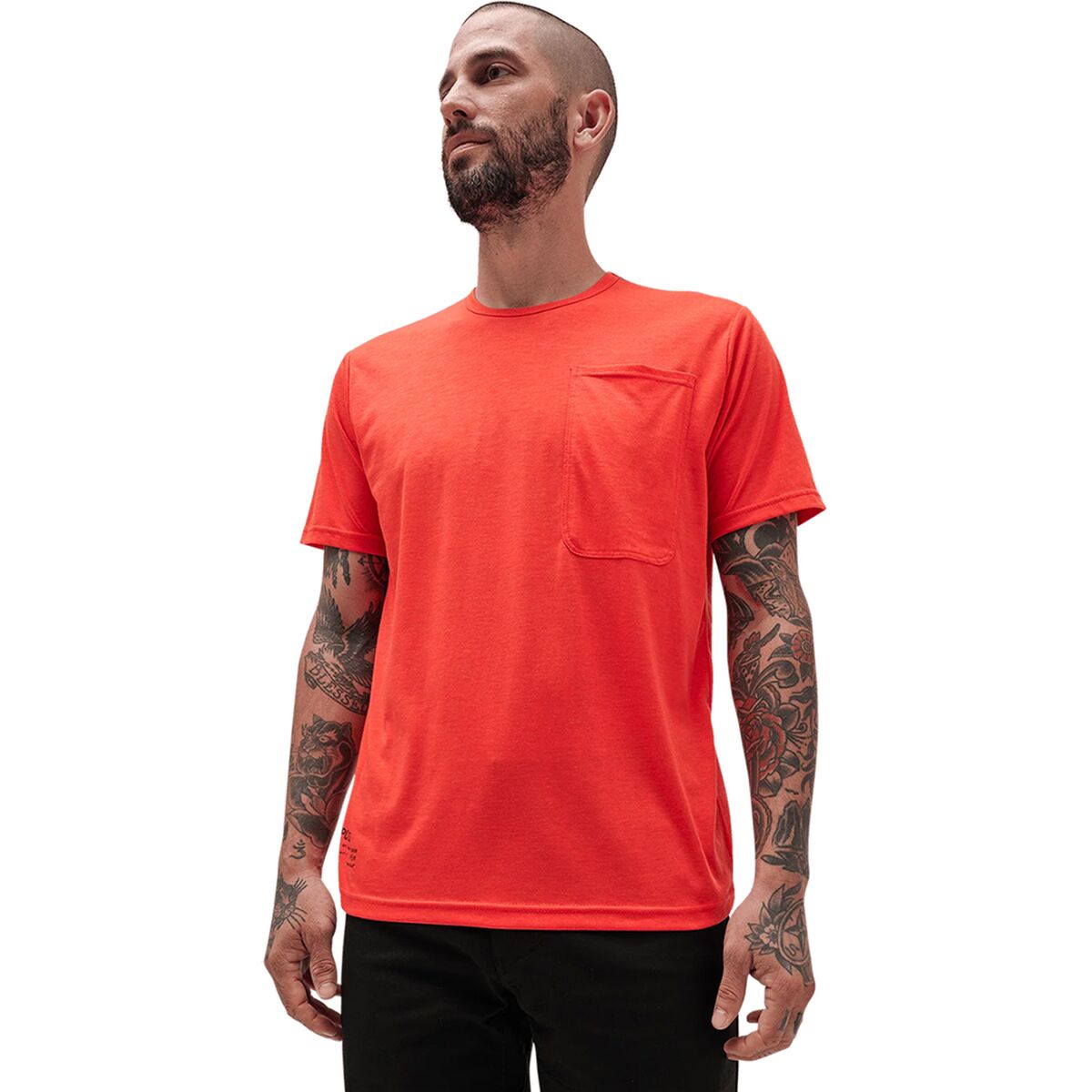 SPC in LST Men's Codex PKT T-Shirt in LST Red - Size: Small