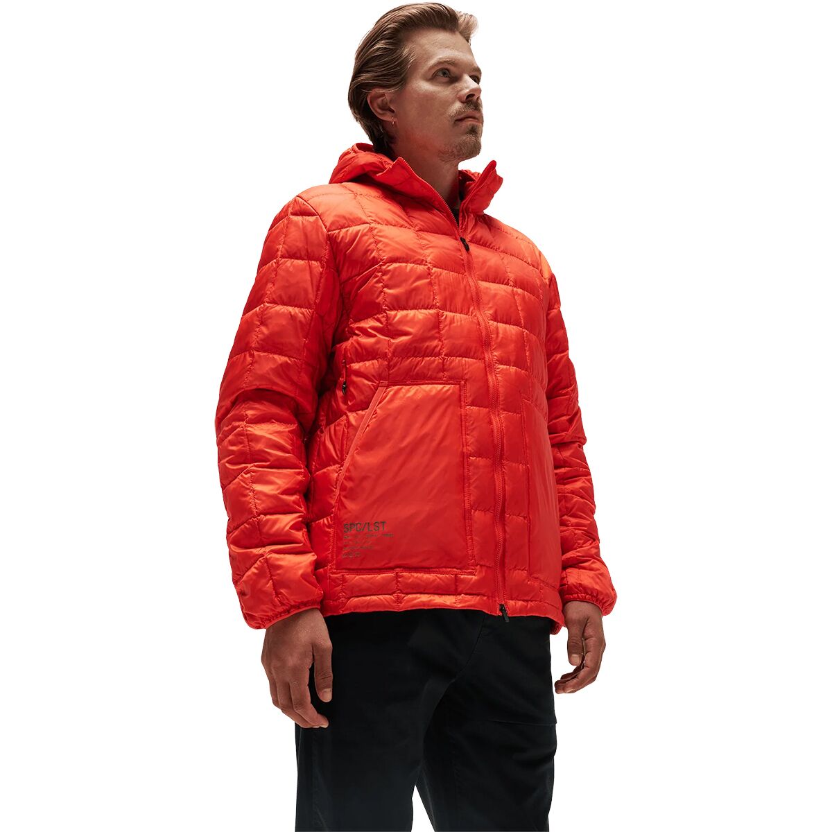 SPC/LST SPC in LST Men's Dwelling Quilted Down Jacket in LST Red - Size: XL - $262.46 at Steep and Cheap