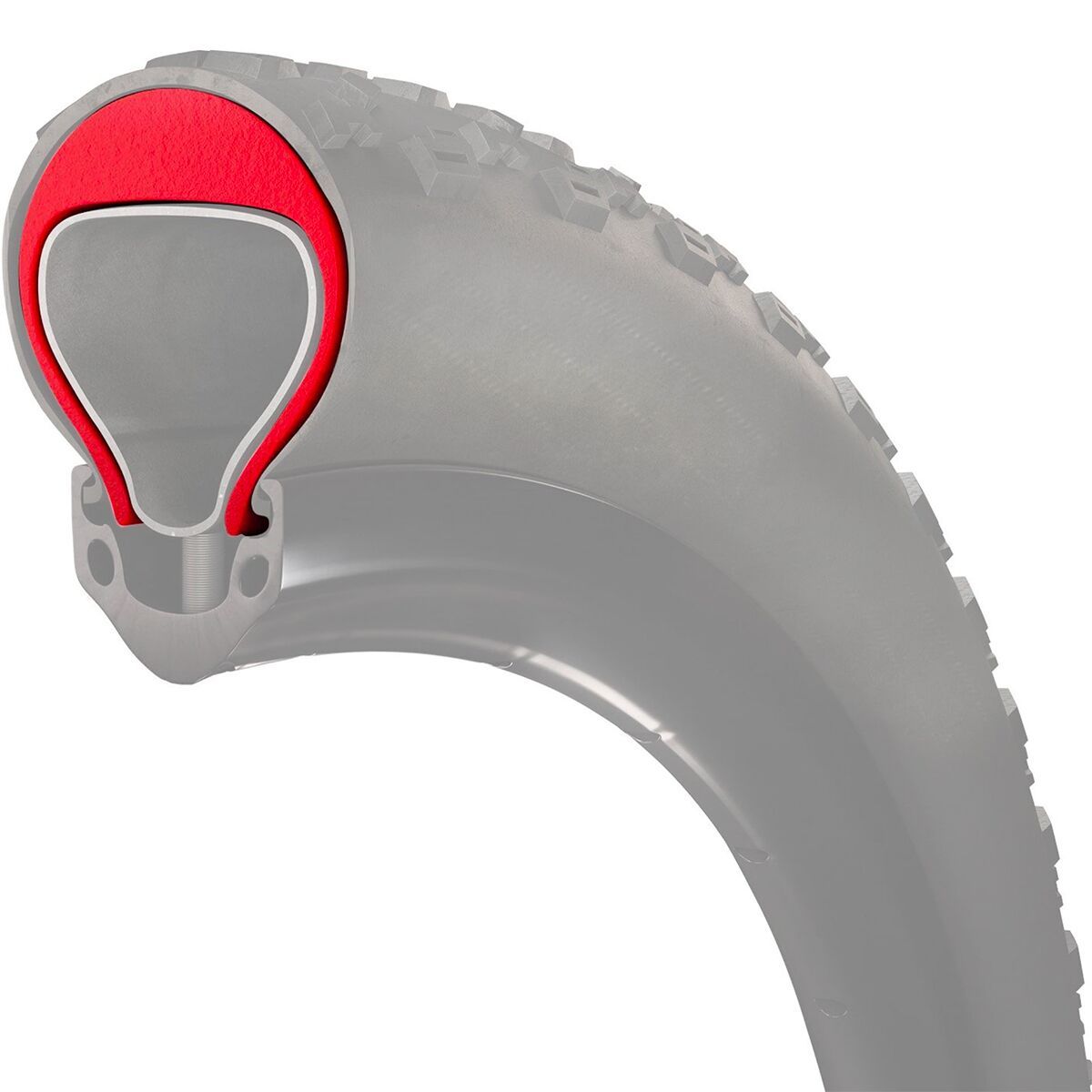 Tannus Armour 700c Tire Insert - Single in Red - Size: 700x28-34