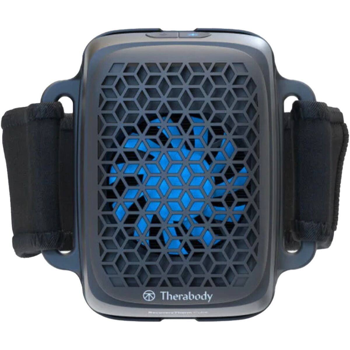 Therabody RecoveryTherm Cube in Black / Blue
