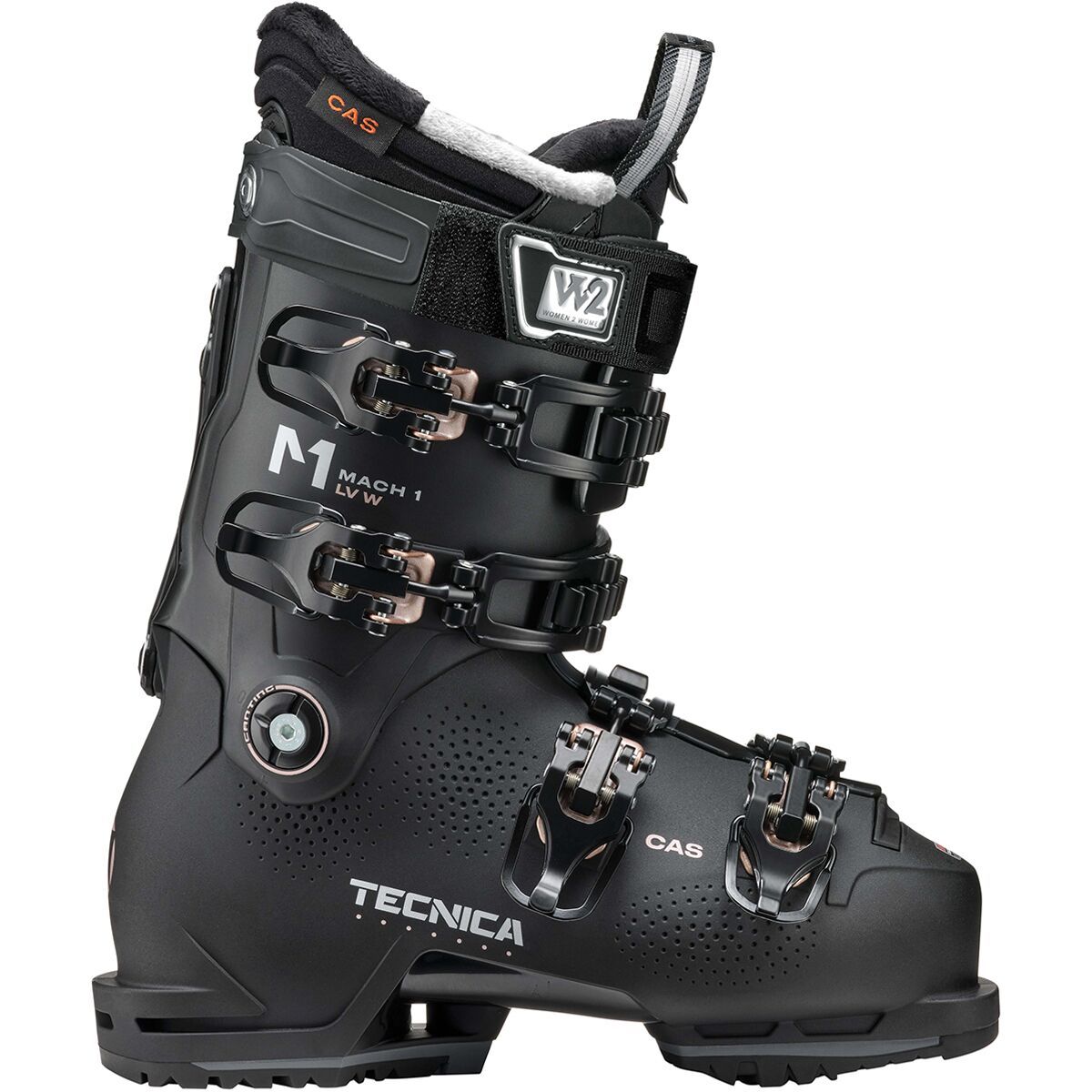 Tecnica Women's Mach1 LV 105 Boot - 2024 in Black - Size: 26.5