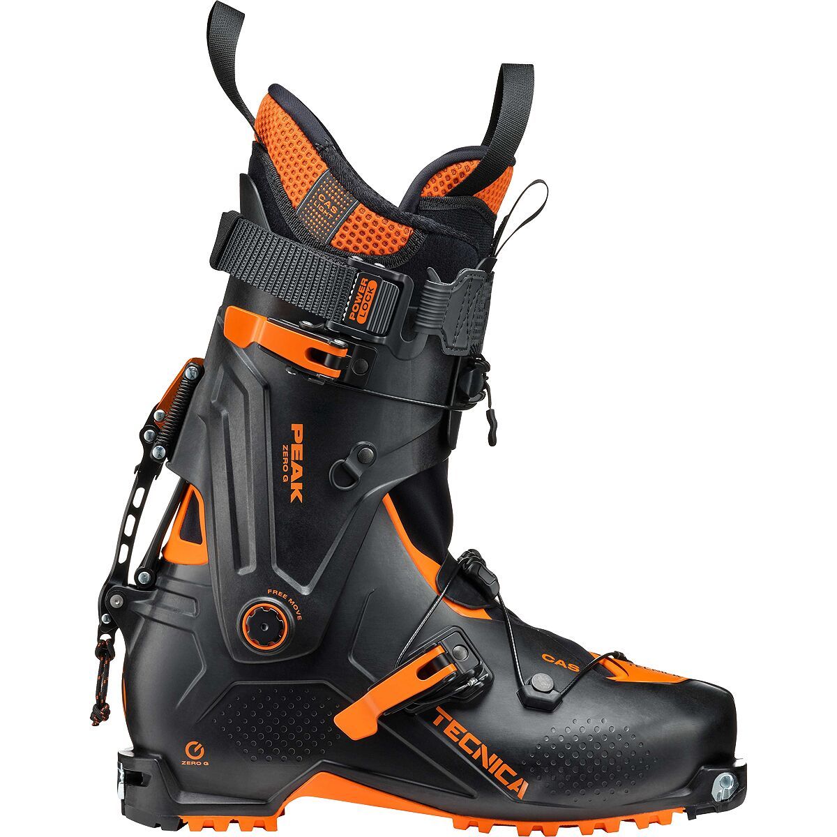 Tecnica Zero G Peak Boot - 2025 in Black / Orange - Size: 26.5
