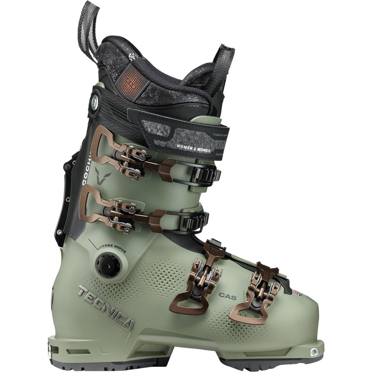 Tecnica Women's Cochise 95 Boot - 2025 in Camp Green - Size: 27.5