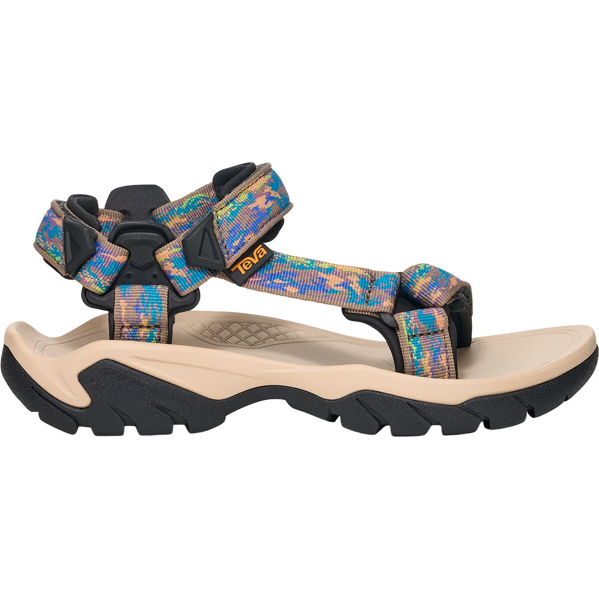 Teva Women's Terra Fi 5 Universal Sandal in Tree Cover Neon Spring - Size: 6