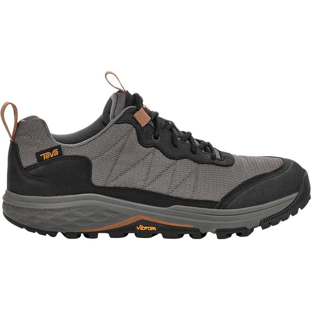 Teva Men's Ridgeview Low Ripstop Hiking Shoe in Black - Size: 8
