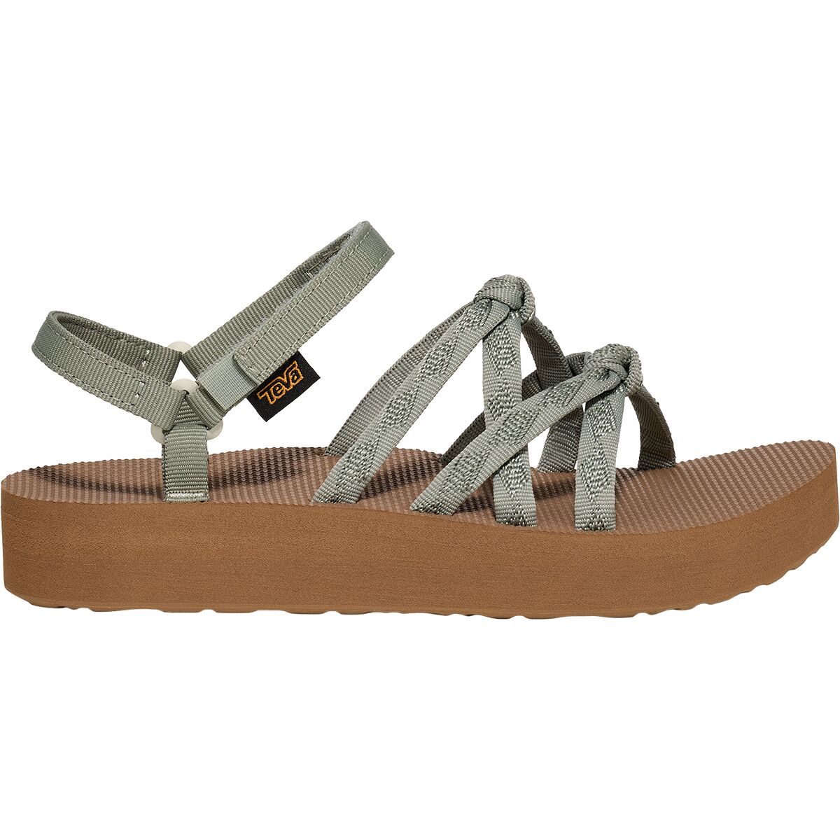 Teva Women's Midform Kena Slim Sandal in Seagrass Multi - Size: 6