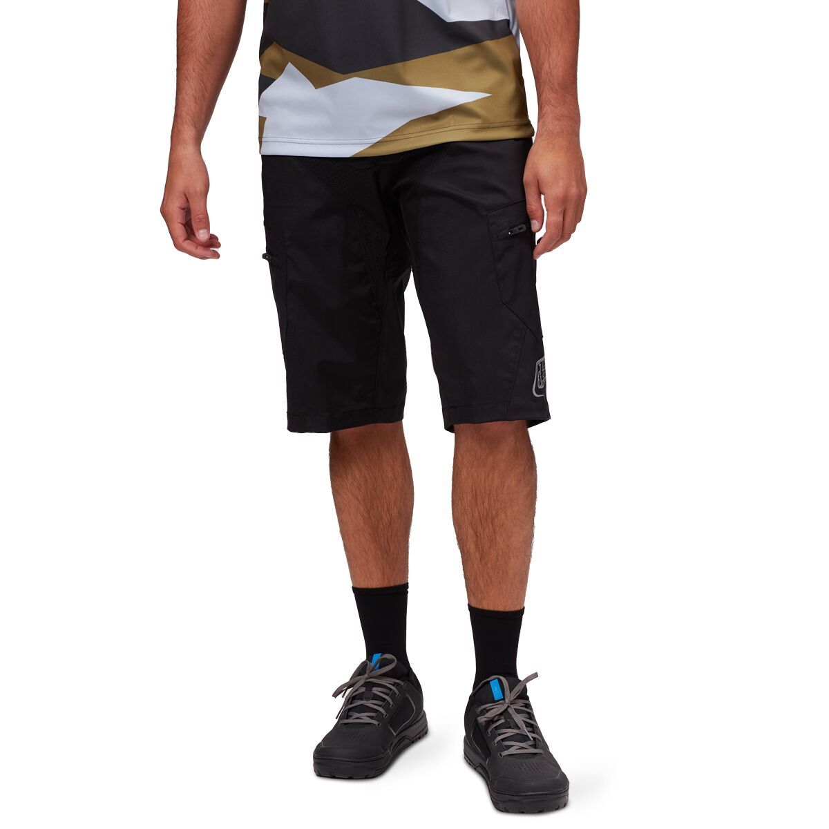 Troy Lee Designs Men's Moto Short in Solid Black - Size: 30