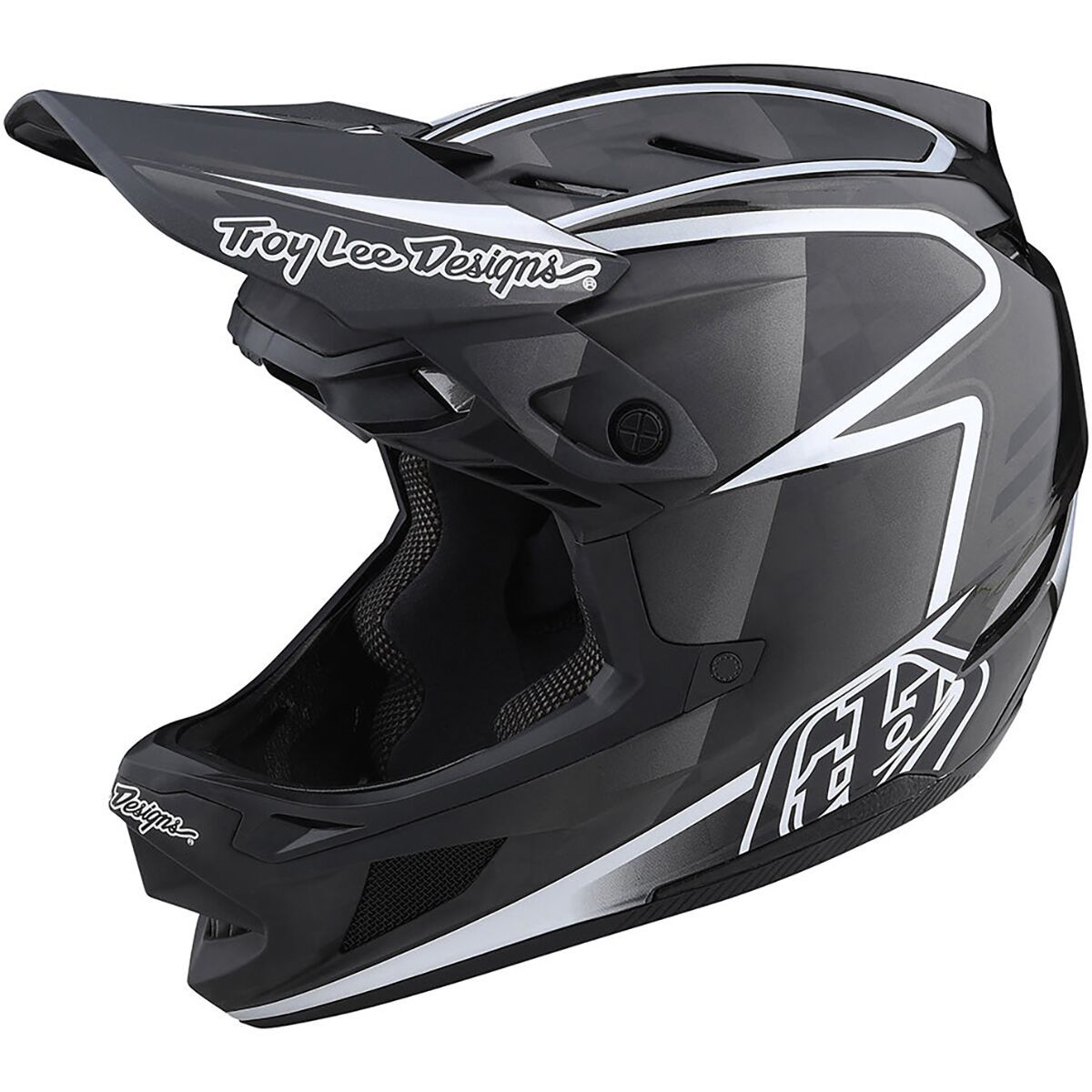 Troy Lee Designs D4 Carbon Mips Helmet in Red - Size: XL