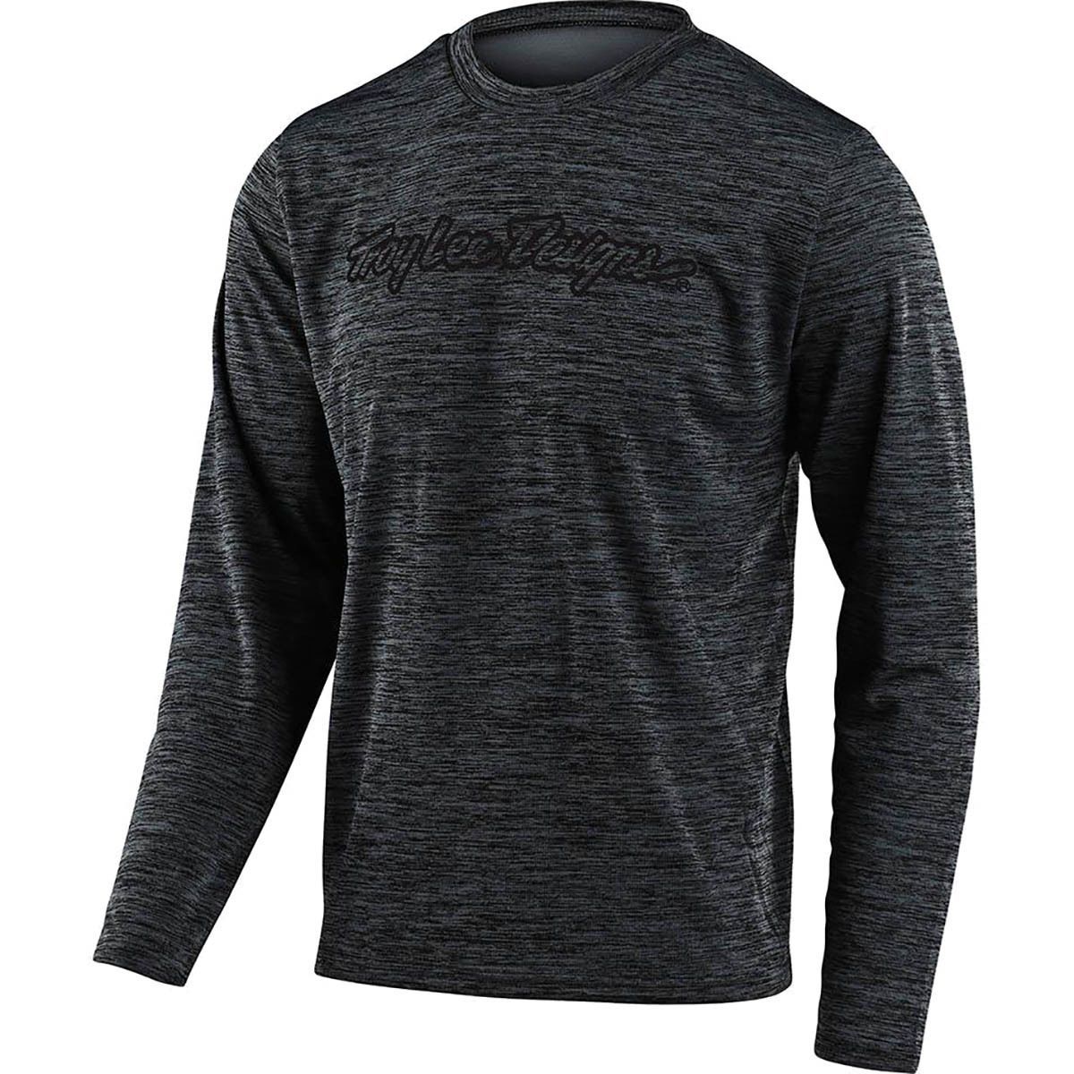 Troy Lee Designs Men's Flowline Long-Sleeve Jersey in Slate Blue - Size: XL