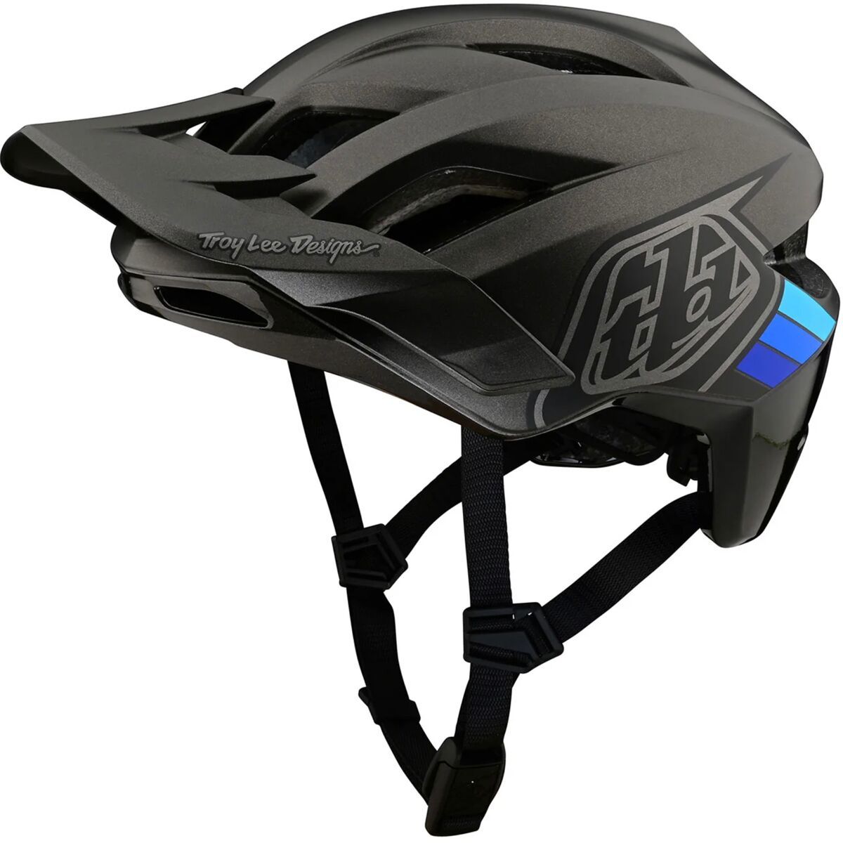 Troy Lee Designs Flowline SE Mips Helmet in Gray / Army Green - Size: XS/S