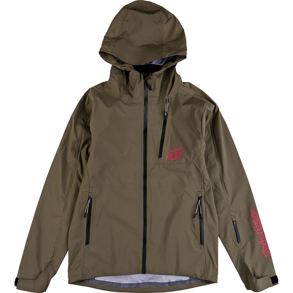 Troy Lee Designs Men's Resist Jacket in Mono Dark Pine - Size: Small