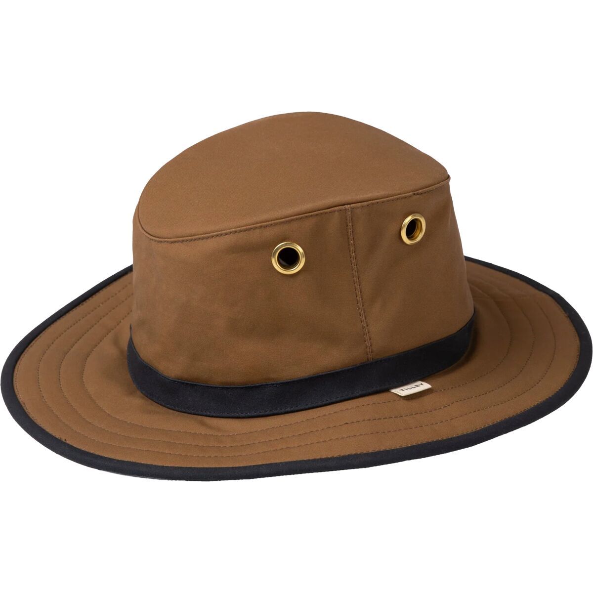 Tilley The Outback Hat in Navy / British Tan - Size: 7