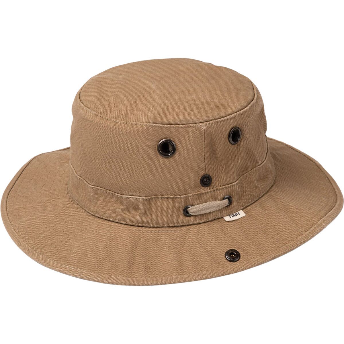 Tilley The Wanderer Hat in Dark Khaki - Size: 7